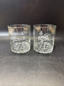 Vintage Glass Flying Aircraft Aviation RNZAF Museum / Lot Of 2