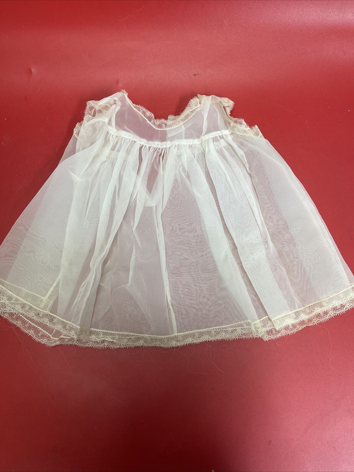 Vintage Sunday Easter Dresses for Little Girls Sheer Chiffon Lace.Lot 4