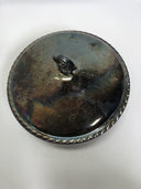 Vintage Silver Plate Serving Bowl Lid