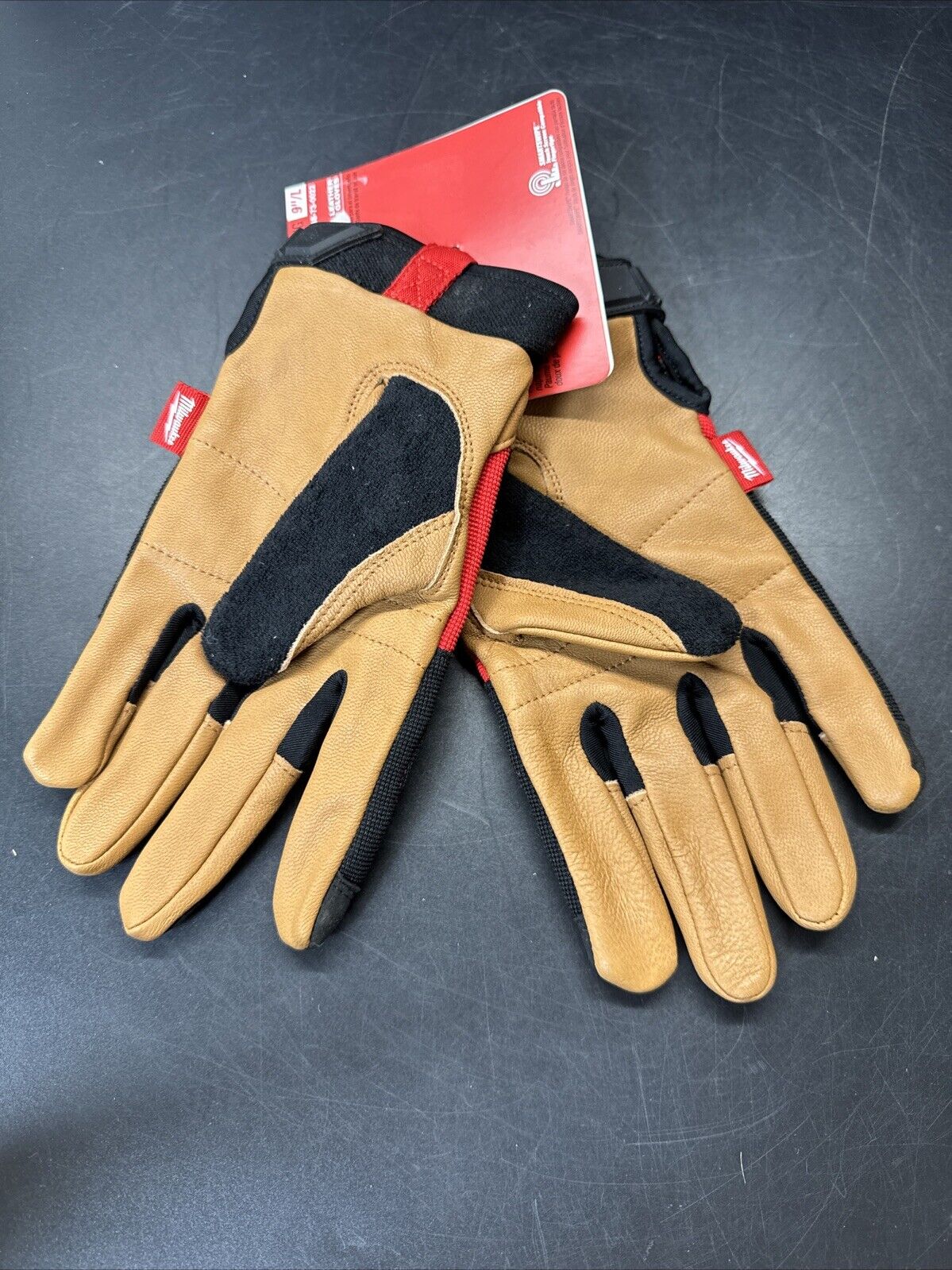 Milwaukee Leather Performance Work Gloves 9” Large 48-73-0022