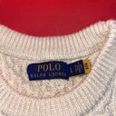 Polo Ralph Lauren Hand Knit Fisherman  Chunky Cable Knit Sweater Men’s L