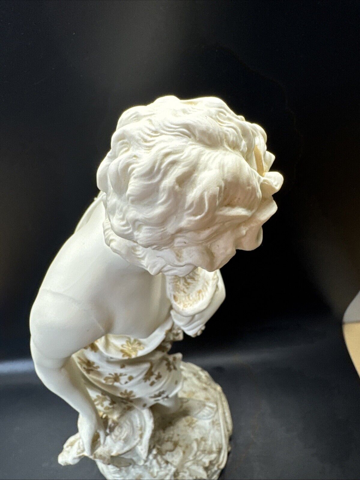Rudolstadt Germany Porcelain Figurine Sculpture 18”