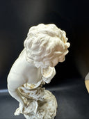 Rudolstadt Germany Porcelain Figurine Sculpture 18”