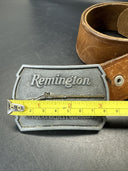 Remington 22 Rifle Belt Buckle Two toned/ 1976 Limited Edition