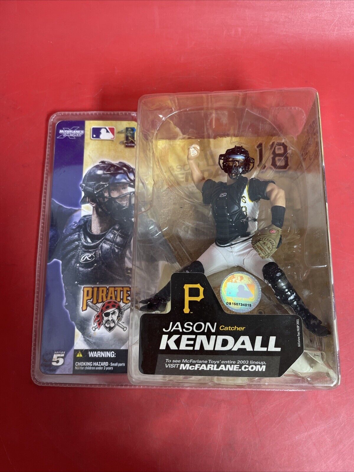 McFarlane MLB Figures: Derek Jeter/Mark Prior/Jason Kendall Lot 3