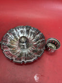 Towle CANDLE HOLDER, Silver Plate, Unpolished, 7”