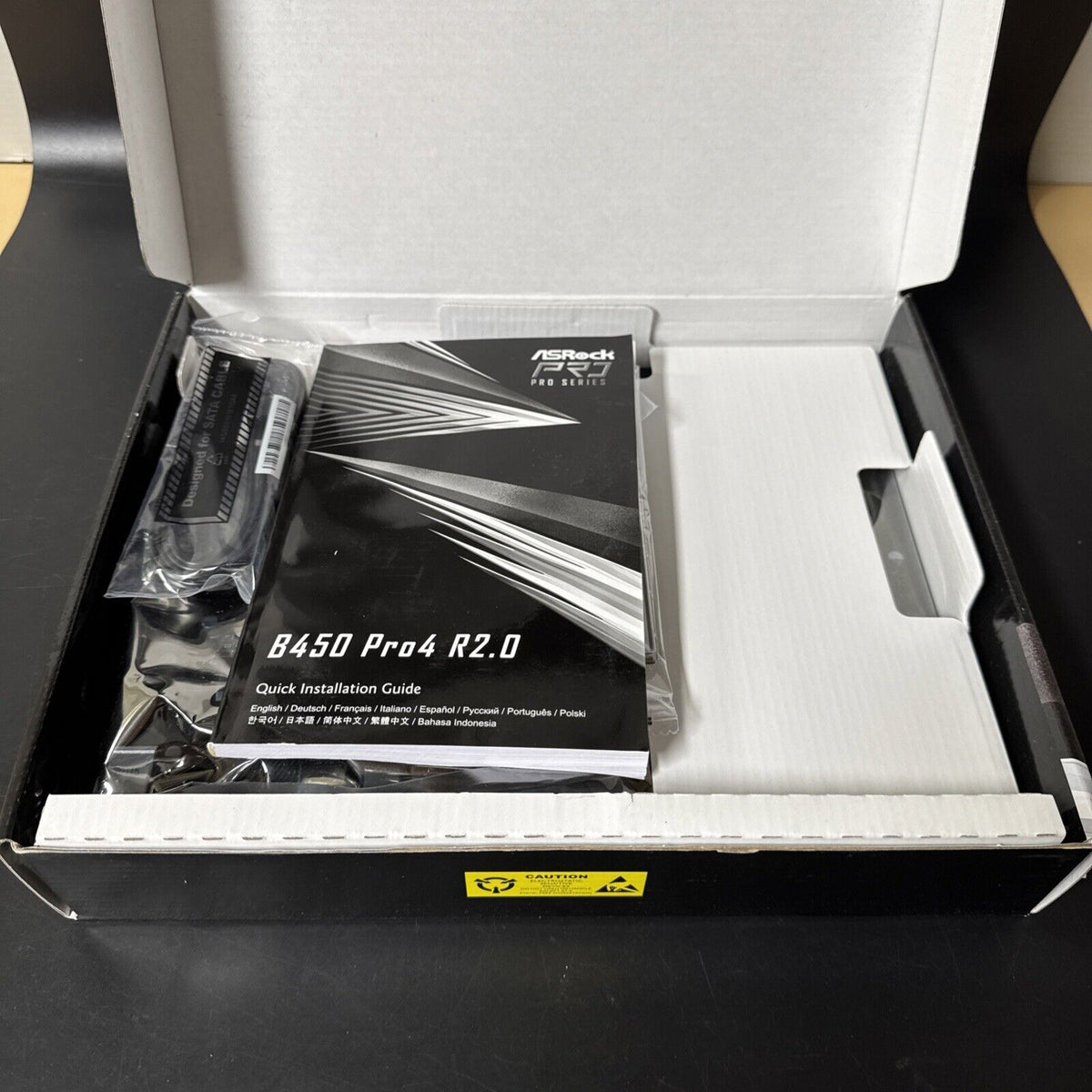 ASRock B450M PRO4 R2.0 Micro ATX Motherboard