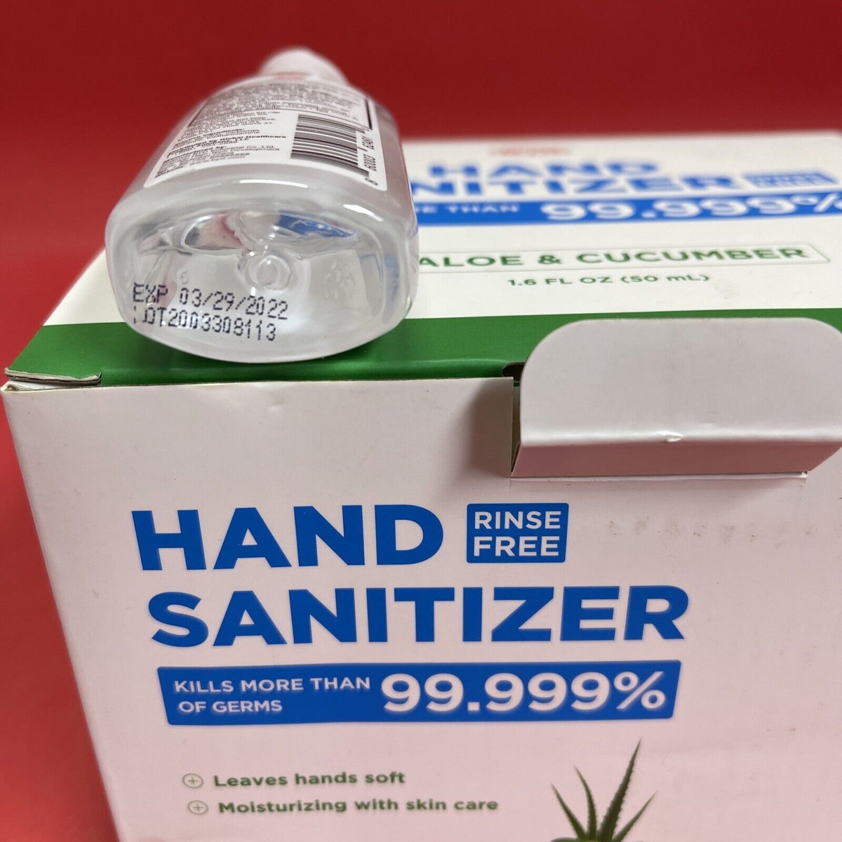 BYD CARE - Hand Sanitizer - Moisturizing Hand Sanitizer, Aloe +Cucumber 20 Pc
