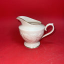 Lenox Fruits Of Life Tea 4 Cups & 3 Saucers, Creamer, Gold Trim
