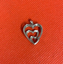 925 Silver Heart Shaped Pending (2.1g)