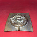 Vintage Santa Face Chocolate Candy Sucker Mold 2 5/8" X 2 5/8" 