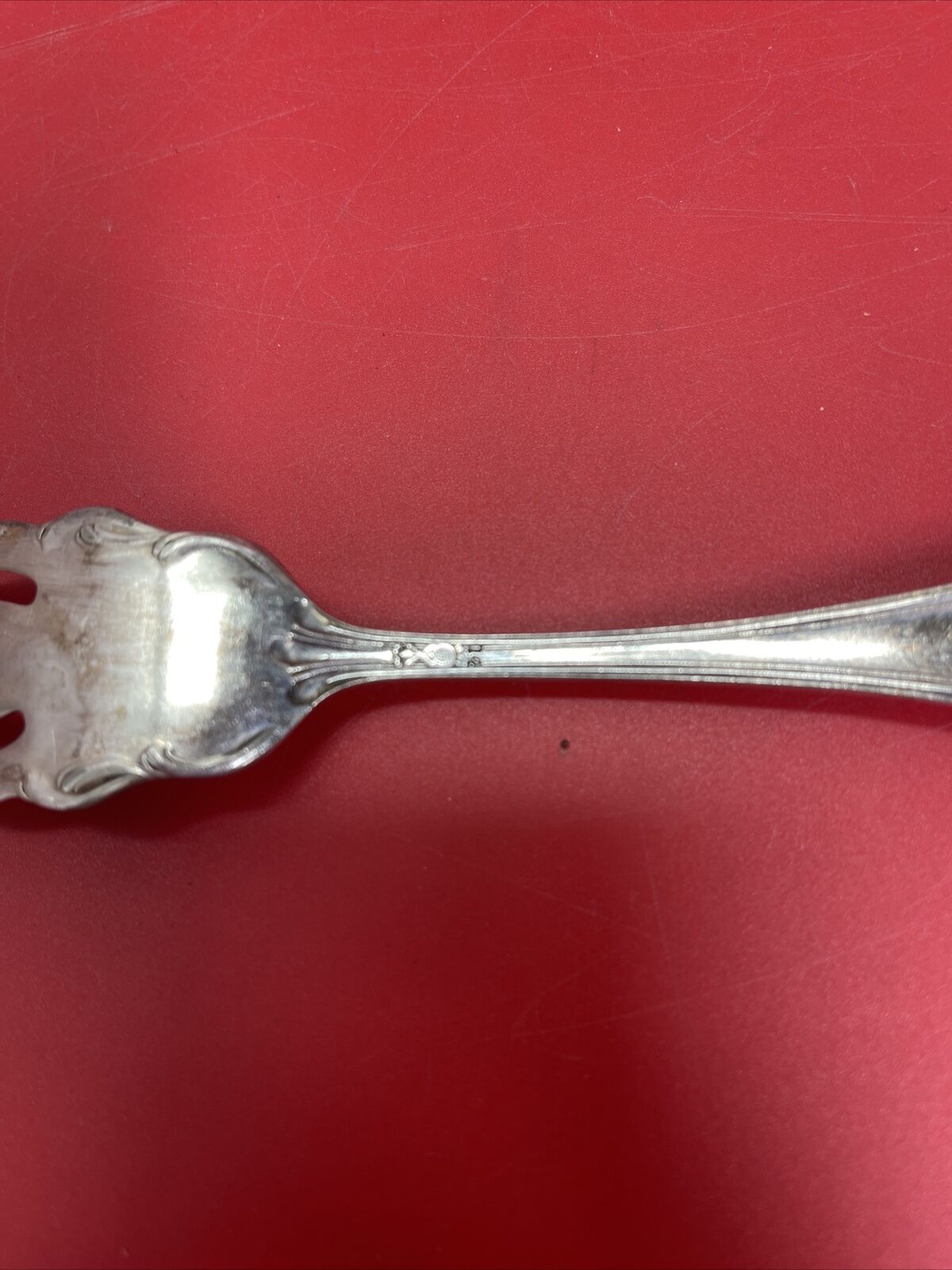 Serving fork for cold meat lot 4 #4
