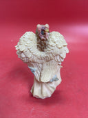 Vintage figurine ANGEL with flowers