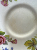 Staffordshire Bone China Crown Tea Cup & Saucer/ Set Of 2