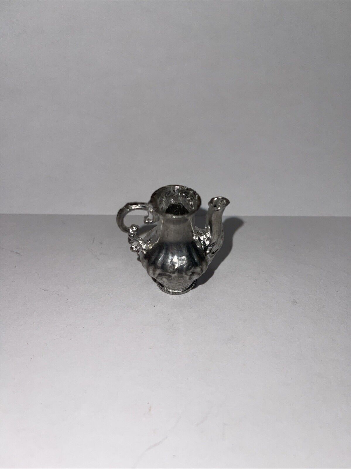 Vintage Miniature Pewter Tea Set Made in Germany