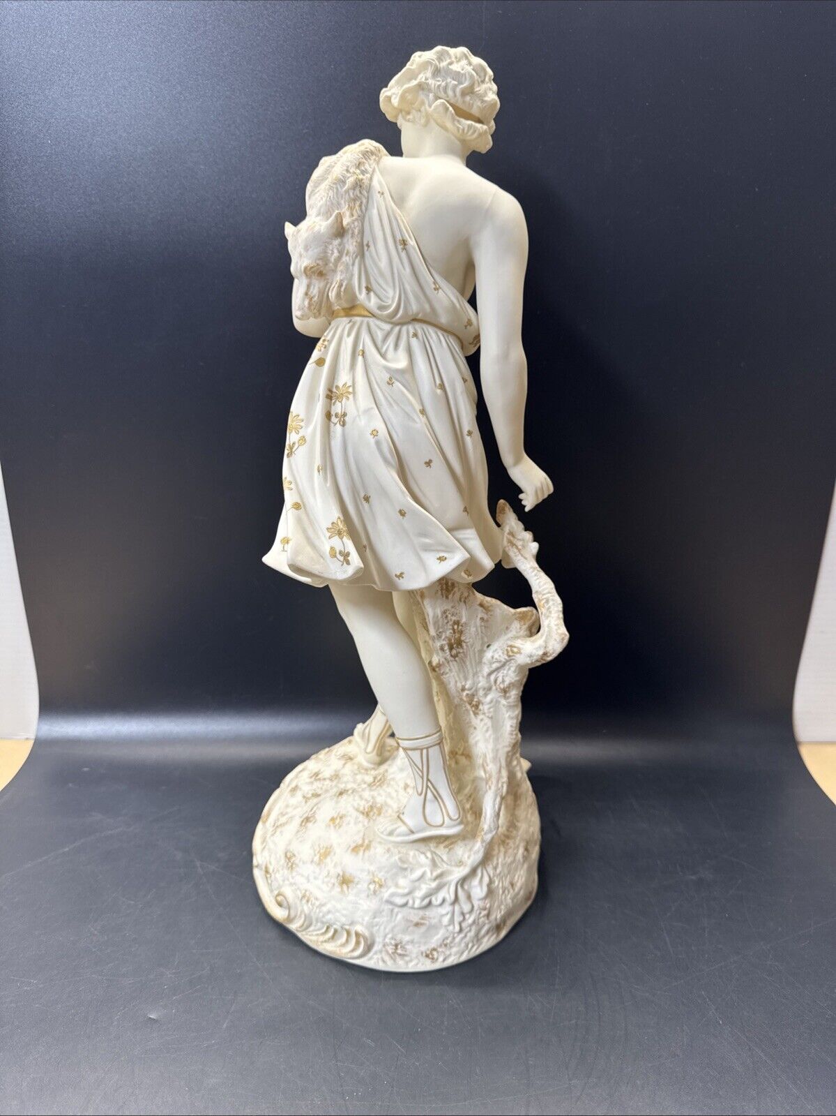 Rudolstadt Germany Porcelain Figurine Sculpture 18”