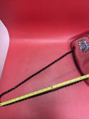 Karl Lagerfeld Agyness Shoulder/crossbody Bag In Crimson Red