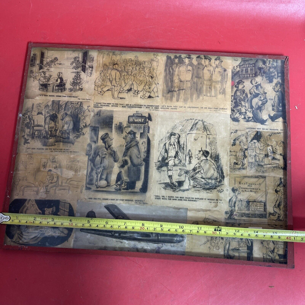 Vintage Comics cut from newspapers from the 1970s
