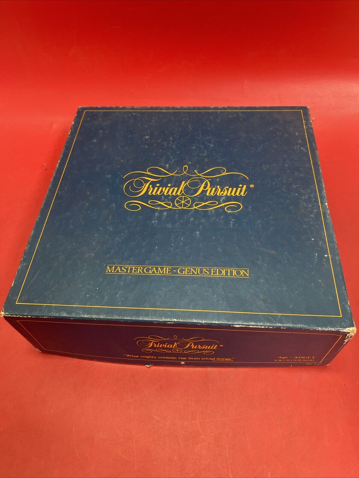 Trivial Pursuit Master Game ~Genus Edition & Genius II Edition Subsidiary   1984