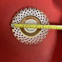 LM Royal Halsey Tea Cup & Saucer Very Fine Reticulated Gold Trim Vintage