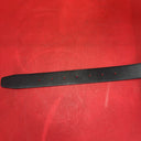 KURT GEIGER LONDON LARGE EAGLE HEAD LEATHER BELT IN BLACK  SIZE XS/S