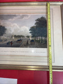 Paris Place de la Concorde Lithograph Print by Richard Phillips 1803