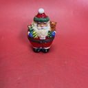 Small Christmas Trinket Holder Santa Snowman Tree Kids Set Of 8