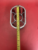 Vintage Candlestick, stained glass, 6 inches high, handmade