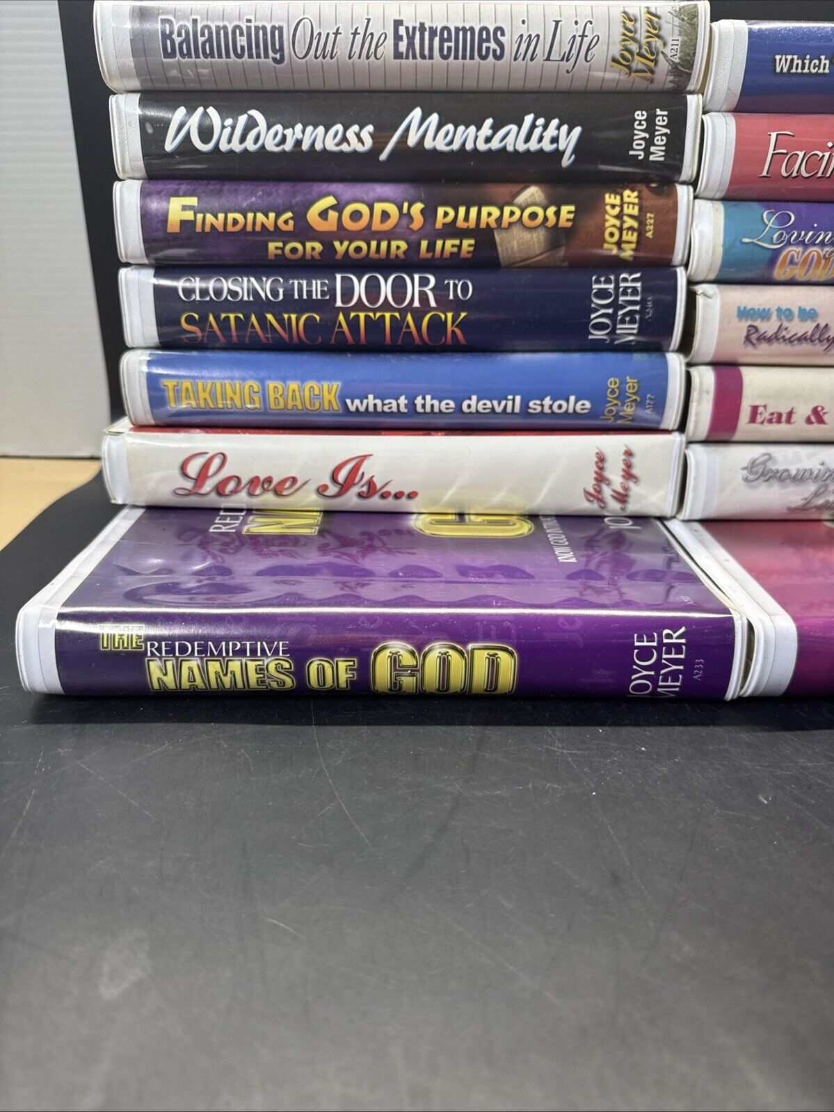 Joyce Meyer Cassette Tape Sets/ Lot Of 14