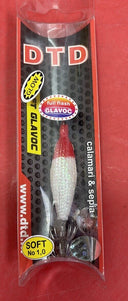 DTD DIAMOND SOFT Silicon Squid Fishing Lure 1.0 Lot 5