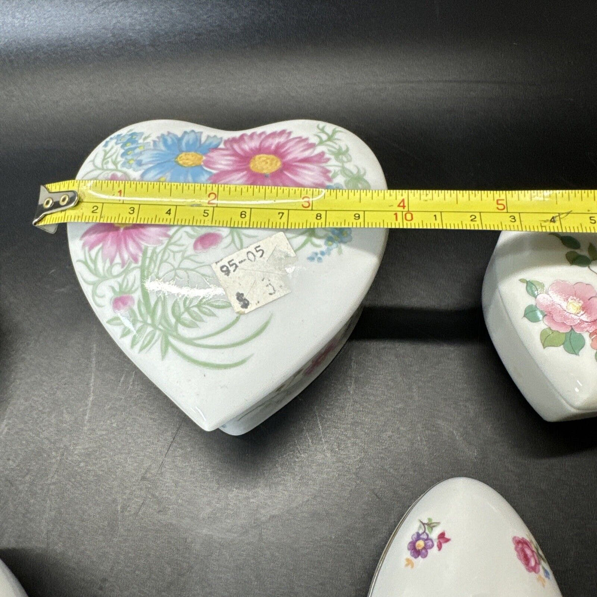 Vintage Trinket Boxes/ Lot Of 6