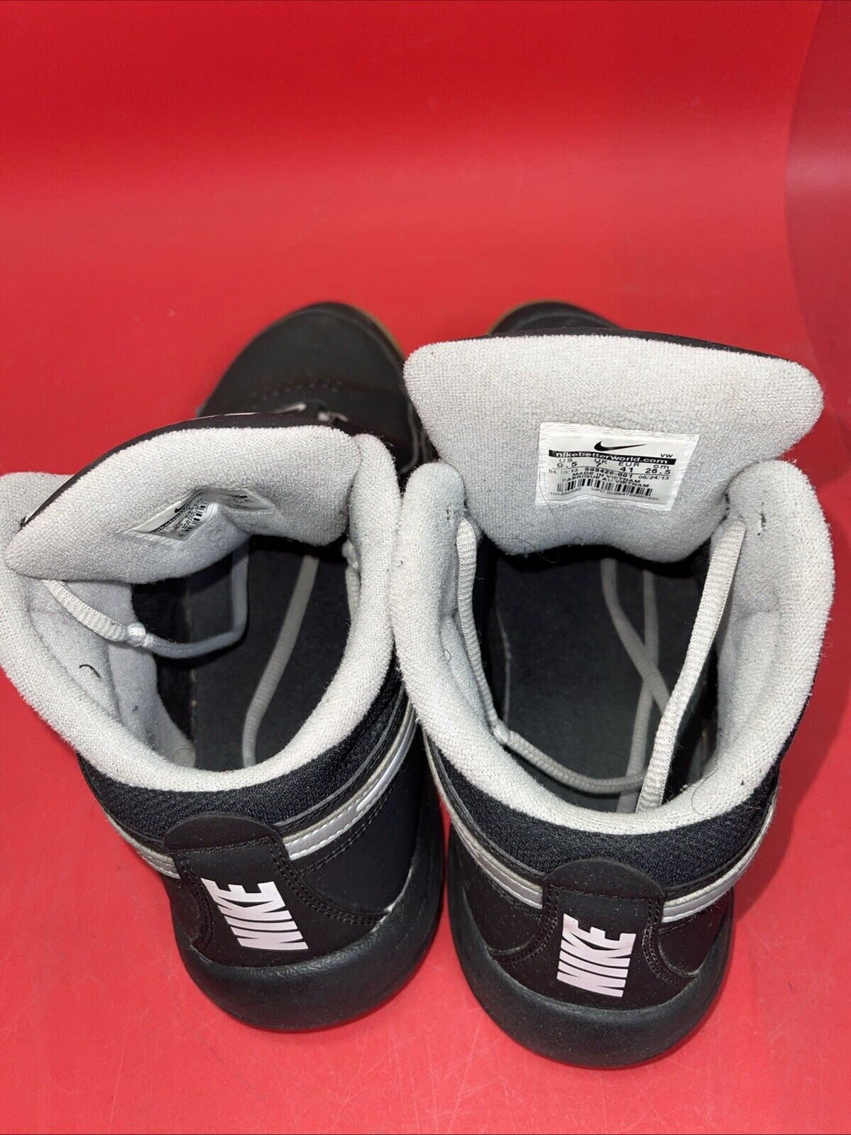 Nike "Overplay Vll" Black Basketball Shoes Women's 9.5