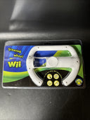 Steering Wheel And Gun for Wii Set, New