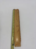  Vintage Folk Art Hand Carved Wooden Twin Flaute