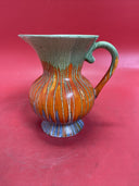 Art Deco Samford Ware 'Fantasy' orange and Green