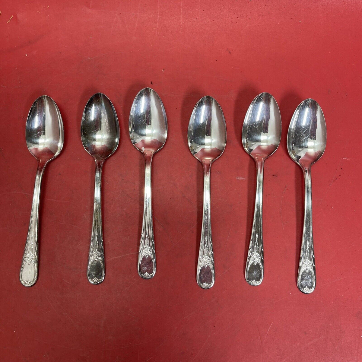 Vintage 1946 Sears Roebuck NEWPORT Silverplate Flatware Set of 29 Pieces