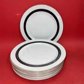 Mikasa Fine China Narumi Plaza 5353 Salad Plate Lot 8 7.5”