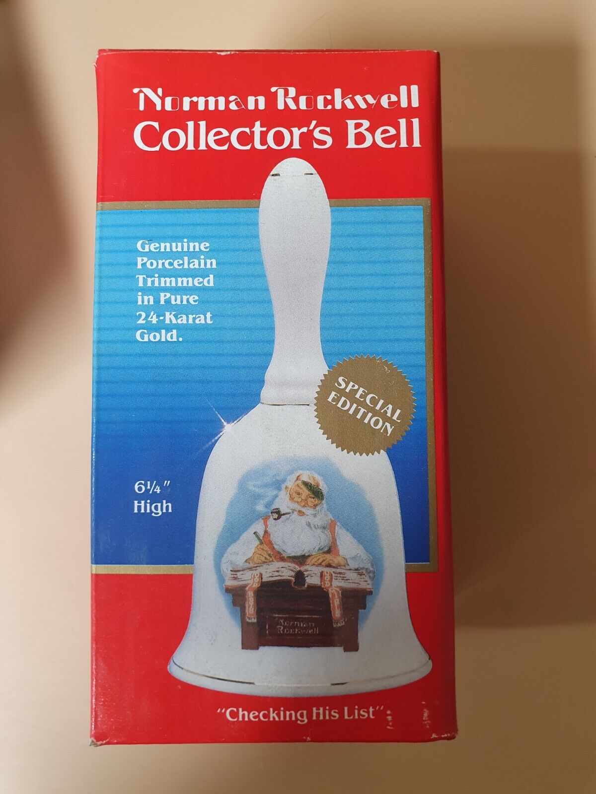 Norman Rockwell Collector Bells Set of 7