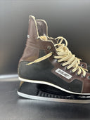 VINTAGE BAUER NYLON SUPREME 92 HOCKEY SKATES SZ 8