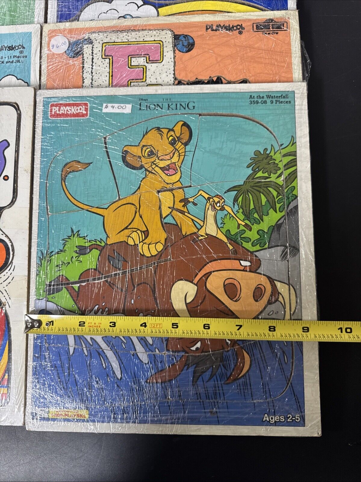 Playskool Vintage Puzzles/ Set Of 10