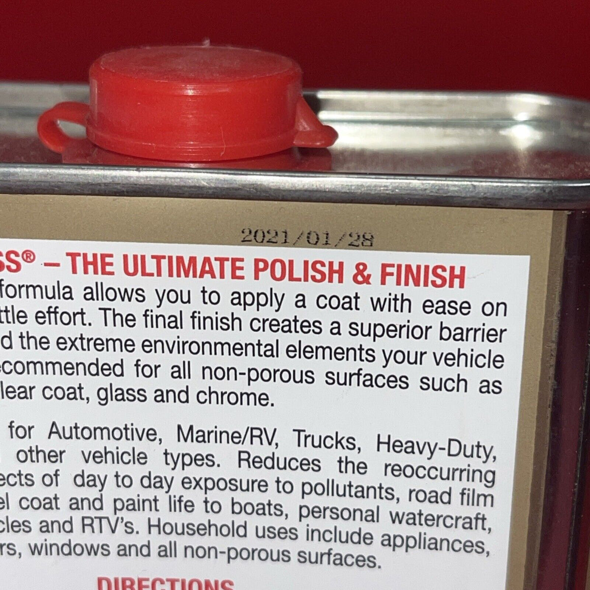 Liquid Glass Ultimate Auto Polish Finish 16Oz Teaneck NJ Original LG100