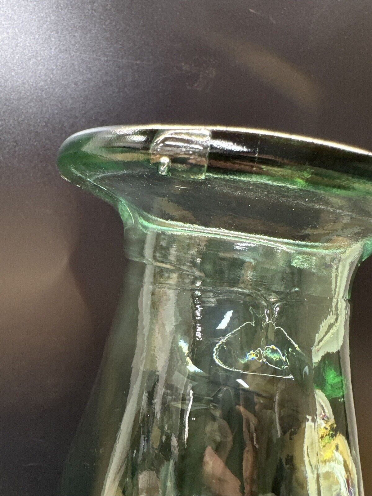 Oversized Art Glass Sculptural Vase Vessel