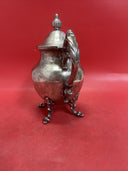 Vintage Birmingham Silver Company BSC Tea/Coffee Pot Silver on Copper