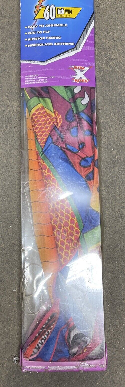 3-D Dragon Kite - 60 inch Wingspan KiteSEALED