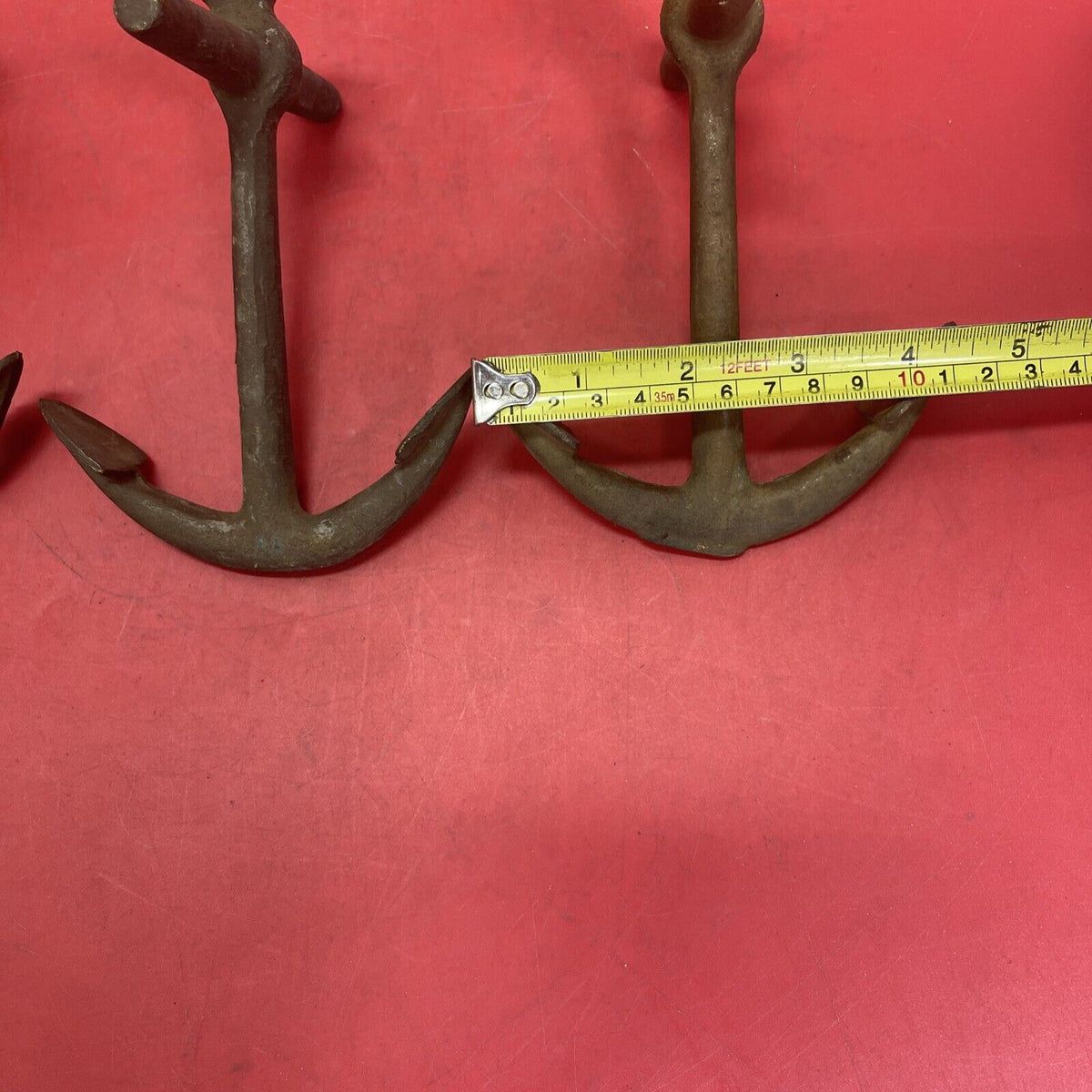 Cast Iron Anchor Paperweight Decor