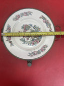 Antique Tree Pattern Warming Plate 9 1/4”