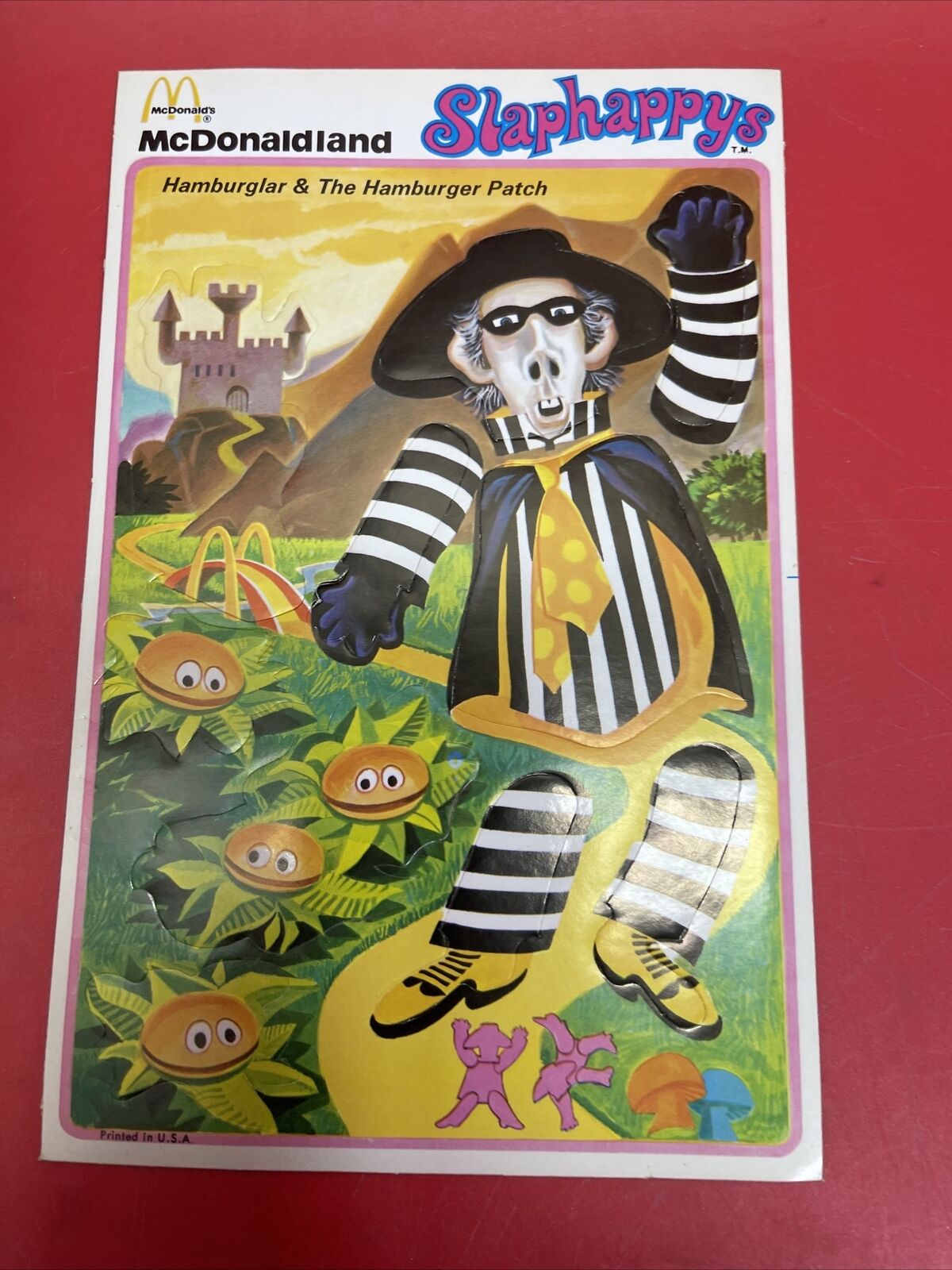 McDonalds Ronald McDonald French Fry Thatch decals stickers  Lot 4