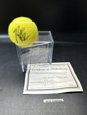 Pete Sampras Autographed Tennis Ball