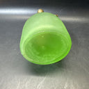 Vintage Blue And Green Glass Perfume Bottle/ Lot Of 2