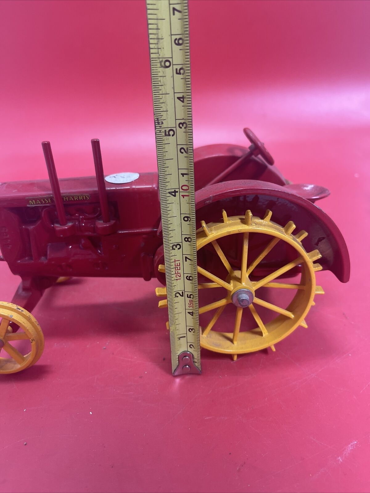 SCALE MODELS 1/16 MASSEY HARRIS 25 TRACTOR COLLECTOR SERIES FARM TOY